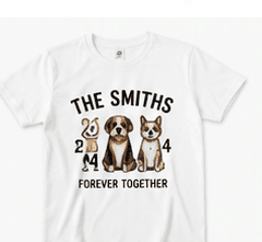 Live personalized shirt preview